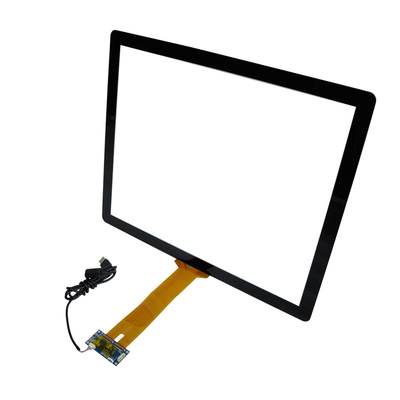 el voltaje 5V proyectó la pantalla capacitiva, 19 monitor del tacto de la pulgada PCAP a prueba de vandalismo