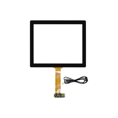 El multi-touch de 17 pulgadas proyectó la prenda impermeable capacitiva del monitor del tacto antideslumbrante