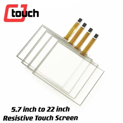 5 panel táctil resistente del alambre del alambre 4 5.7-22 pulgadas 35 millones de durabilidades de los tactos