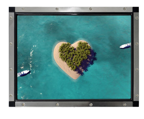 Monitor a prueba de polvo LCD del tacto de la SIERRA del ODM del OEM/el panel del LED 17 pulgadas