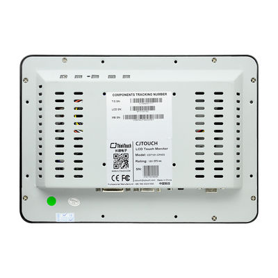 12,1 pantalla de monitor del tacto de la pulgada USB VGA DVI PCAP con el vidrio moderado