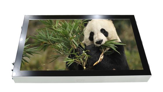 El quiosco ultra estrecho de la publicidad al aire libre del capítulo 55 pulgadas disipa rápidamente calor