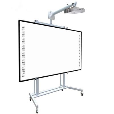 educación Whiteboard interactivo de 82 pulgadas para el capítulo de enseñanza de aleación de aluminio