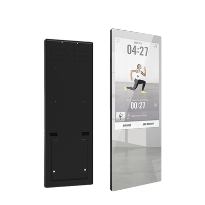 espejo elegante de la pantalla táctil de 32 pulgadas, espejo casero interactivo del gimnasio 350cd/m2