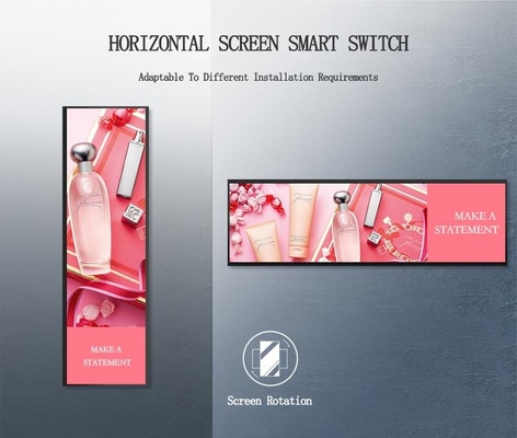 Resolución estirada TACTO de la pulgada 1920x540 del panel de exhibición del Lcd de la barra de CJ 38,5