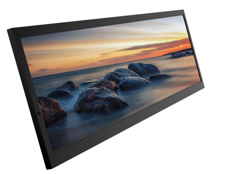 1500cd/m2 estiró la exhibición del Lcd de la barra, IPS panel LCD de Ultrawide de 36,5 pulgadas