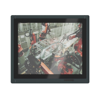 Monitores de exhibición industriales del OEM, 15&quot; pantalla táctil capacitiva resistente 1024x768