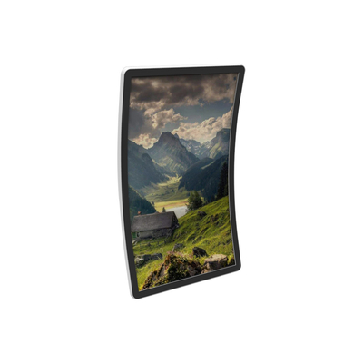 el monitor curvado 43 pulgadas de la pantalla táctil, pantalla de ordenador del juego del IPS curvó