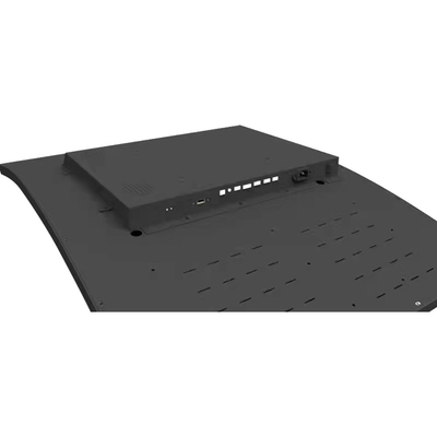 43 pulgadas 4K curvaron el panel del monitor de la pantalla táctil con el bisel de la tira del LED