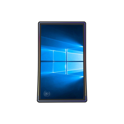 Pantalla táctil curvada 43 pulgadas del monitor 10 puntos del certificado de la FCC