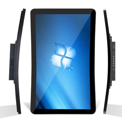 el monitor curvado 43 pulgadas de la pantalla táctil, pantalla de ordenador del juego del IPS curvó